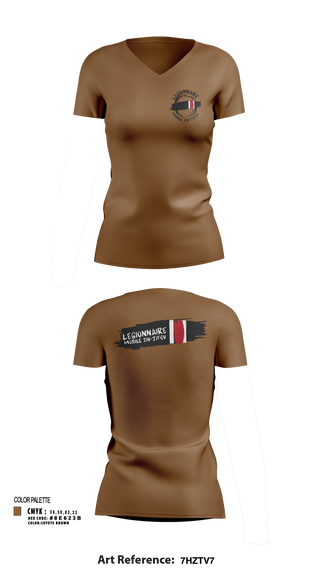 Womens Short Sleeve Vneck Shirt, Legionnaire Mobile Jiu-Jitsu, , Teamtime, Team time, sublimation, custom sports apparel, team uniforms, spirit wear, spiritwear, sports uniforms, custom shirts, team store, custom team store, fundraiser sports, apparel fundraiser