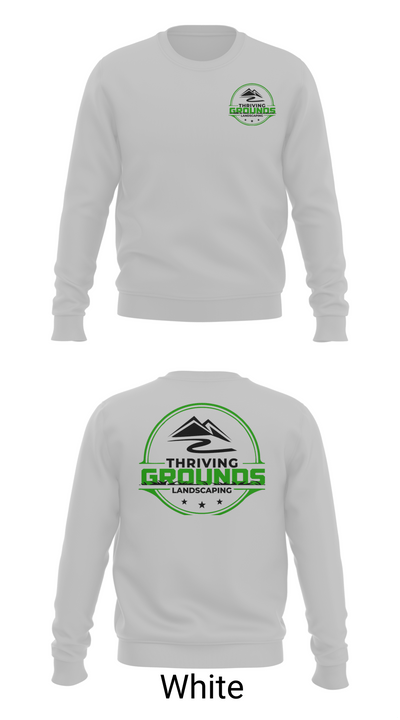Thriving Grounds Landscaping 97741926 Crew Neck Sweatshirt - 2