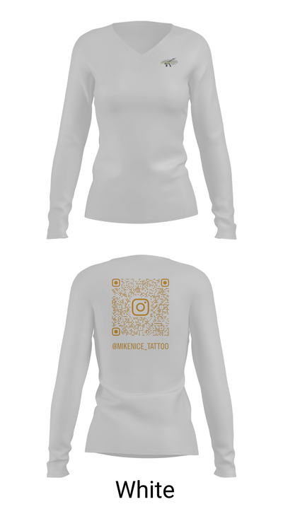 Ammunition ink 3066379 Women's Long Sleeve V-neck Shirt - 16