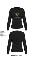 White County Sheriff's Office 68561320 Women's Long Sleeve V-neck Shirt - 21