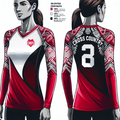 Southern Cayuga Senior High School Cross Country 19016550 Women's Long Sleeve V-neck Shirt - 1