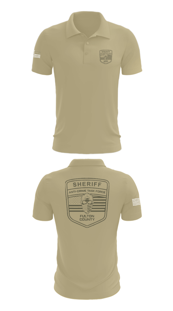 Short Sleeve Performance Polo, Fulton County Anti-Crime Task Force, , Teamtime, Team time, sublimation, custom sports apparel, team uniforms, spirit wear, spiritwear, sports uniforms, custom shirts, team store, custom team store, fundraiser sports, apparel fundraiser