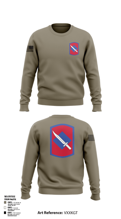 39th Infantry Brigade 34515329 Crew Neck Sweatshirt - 127