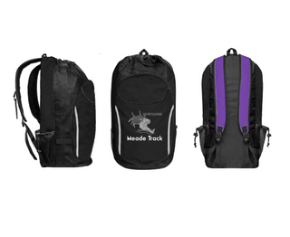 Gear Bag, Meade High School Track, Track & Field, Teamtime, Team time, sublimation, custom sports apparel, team uniforms, spirit wear, spiritwear, sports uniforms, custom shirts, team store, custom team store, fundraiser sports, apparel fundraiser