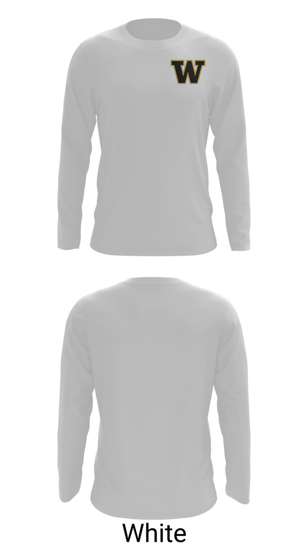 Long Sleeve Performance Shirt, Winona Wildcats, Men's Basketball, Teamtime, Team time, sublimation, custom sports apparel, team uniforms, spirit wear, spiritwear, sports uniforms, custom shirts, team store, custom team store, fundraiser sports, apparel fundraiser