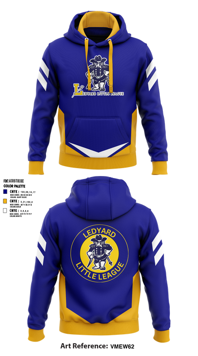 Ledyard Little League Softball 71163605 Hoodie - 1