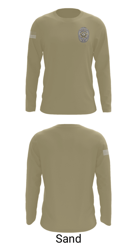 Long Sleeve Performance Shirt, Criminal Investigations Division, Police, Teamtime, Team time, sublimation, custom sports apparel, team uniforms, spirit wear, spiritwear, sports uniforms, custom shirts, team store, custom team store, fundraiser sports, apparel fundraiser