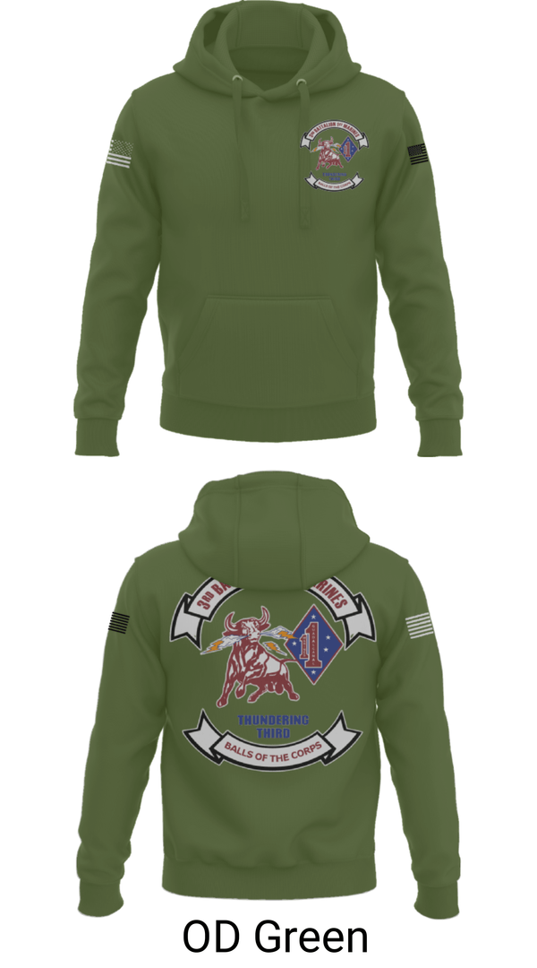 Hoodie, 3/1 Balls Of The Corps, Marines, Teamtime, Team time, sublimation, custom sports apparel, team uniforms, spirit wear, spiritwear, sports uniforms, custom shirts, team store, custom team store, fundraiser sports, apparel fundraiser