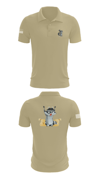 Short Sleeve Performance Polo, 2-2 B Co., Army, Teamtime, Team time, sublimation, custom sports apparel, team uniforms, spirit wear, spiritwear, sports uniforms, custom shirts, team store, custom team store, fundraiser sports, apparel fundraiser