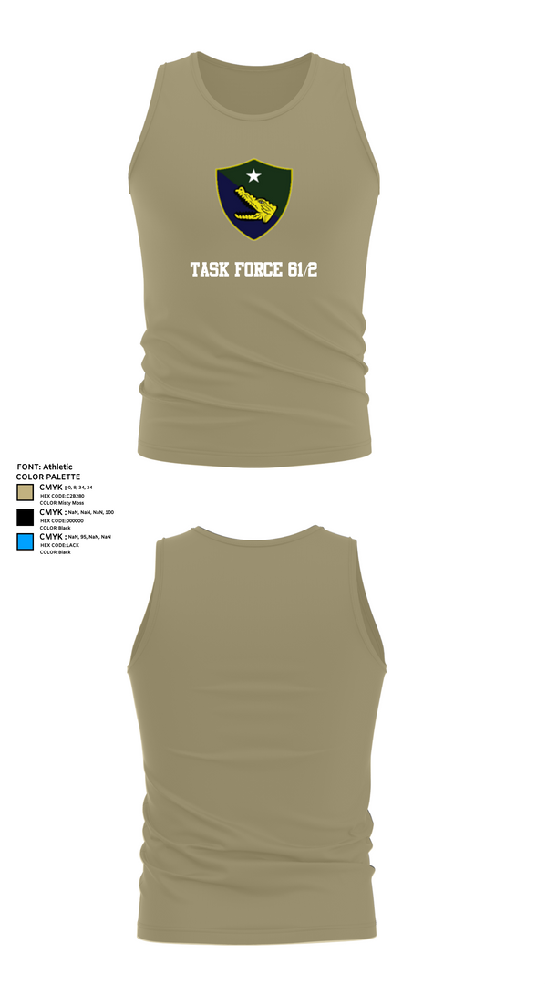 Tank Top, Task Force 61/2, Marines, Teamtime, Team time, sublimation, custom sports apparel, team uniforms, spirit wear, spiritwear, sports uniforms, custom shirts, team store, custom team store, fundraiser sports, apparel fundraiser