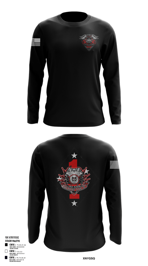 Long Sleeve Performance Shirt, 3rd AABN MTU, Marines, Teamtime, Team time, sublimation, custom sports apparel, team uniforms, spirit wear, spiritwear, sports uniforms, custom shirts, team store, custom team store, fundraiser sports, apparel fundraiser