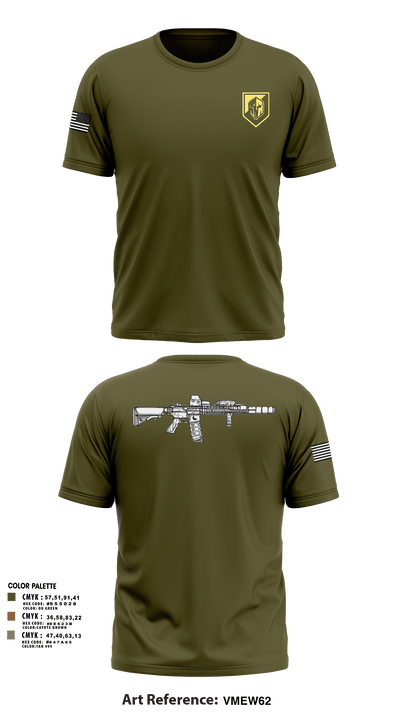 Miami shooting 59551904 Short Sleeve Performance Shirt - 41