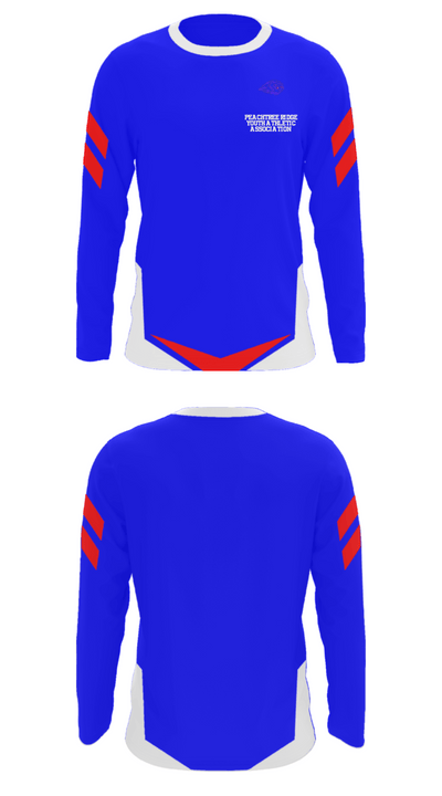 Peachtree Ridge Youth Athletic Association 90970358 Long Sleeve Performance Shirt - 44