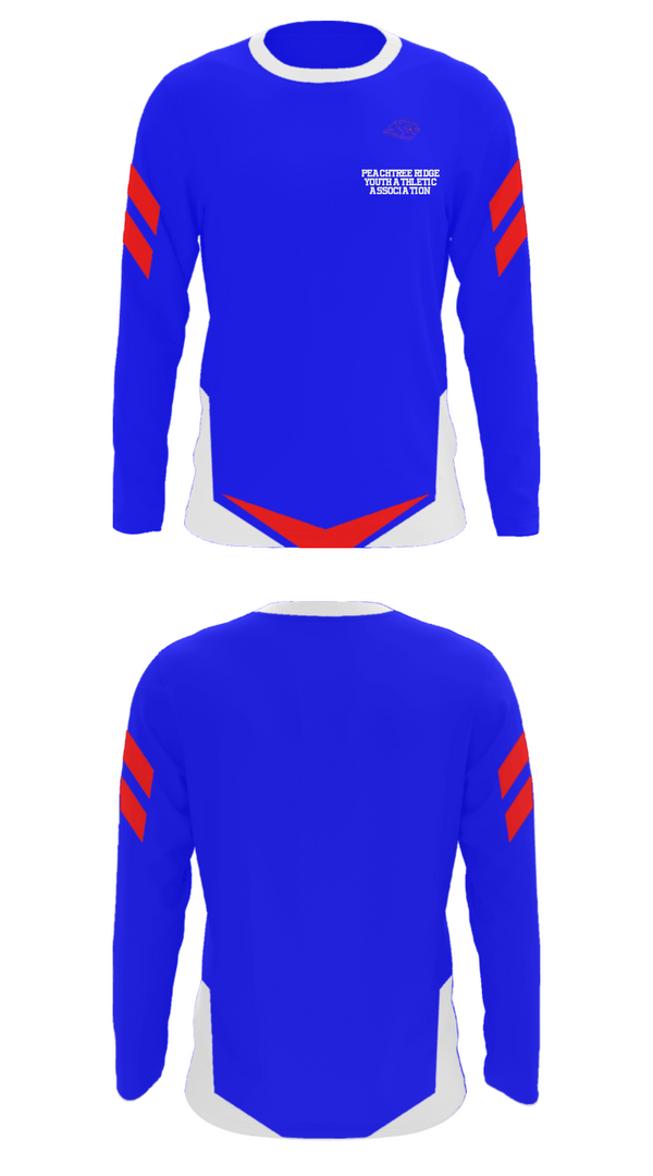 Long Sleeve Performance Shirt, Peachtree Ridge Youth Athletic Association, Men's Basketball, Teamtime, Team time, sublimation, custom sports apparel, team uniforms, spirit wear, spiritwear, sports uniforms, custom shirts, team store, custom team store, fundraiser sports, apparel fundraiser