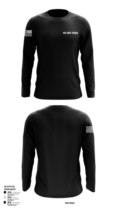 NR JUIC TEXAS 2052729 Long Sleeve Performance Shirt - 113