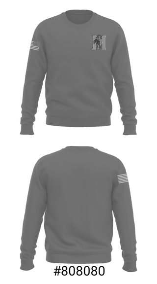 Crew Neck Sweatshirt, Meade High School Track, Track & Field, Teamtime, Team time, sublimation, custom sports apparel, team uniforms, spirit wear, spiritwear, sports uniforms, custom shirts, team store, custom team store, fundraiser sports, apparel fundraiser