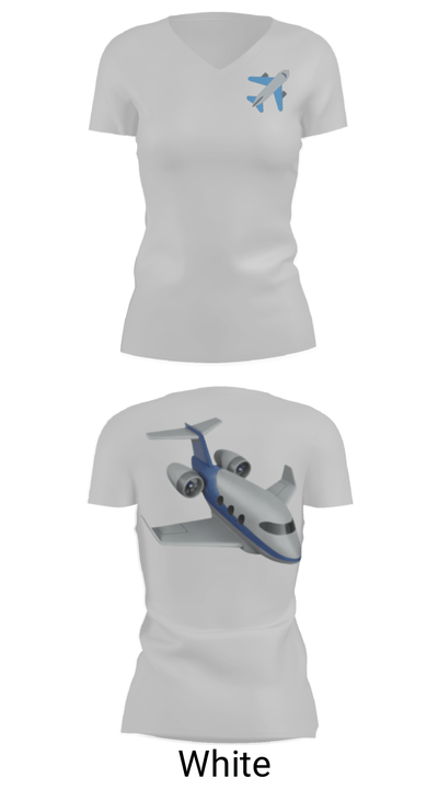 WHOOPTY ELITE 37261810 Women's Short Sleeve V-neck Shirt - 19