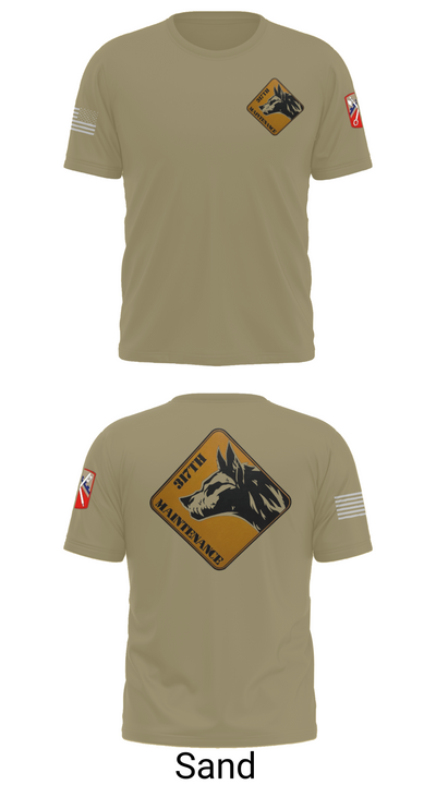 317th support maintenance company 3788646 Short Sleeve Performance Shirt - 96