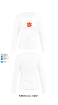 Humboldt Kids Wrestling 84531329 Women's Long Sleeve V-neck Shirt - 15