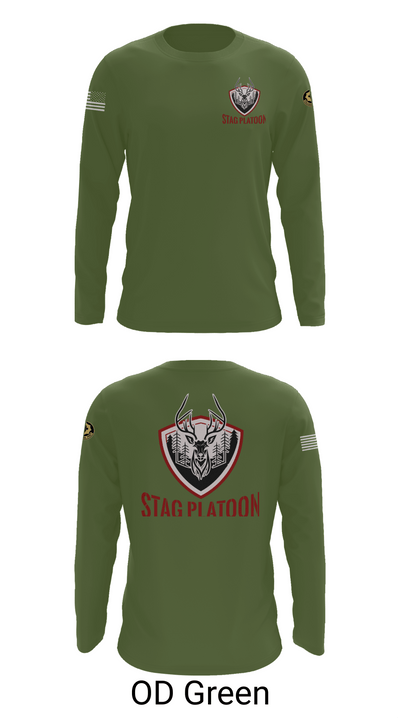Eagle troop 2/2 62182830 Long Sleeve Performance Shirt 46
