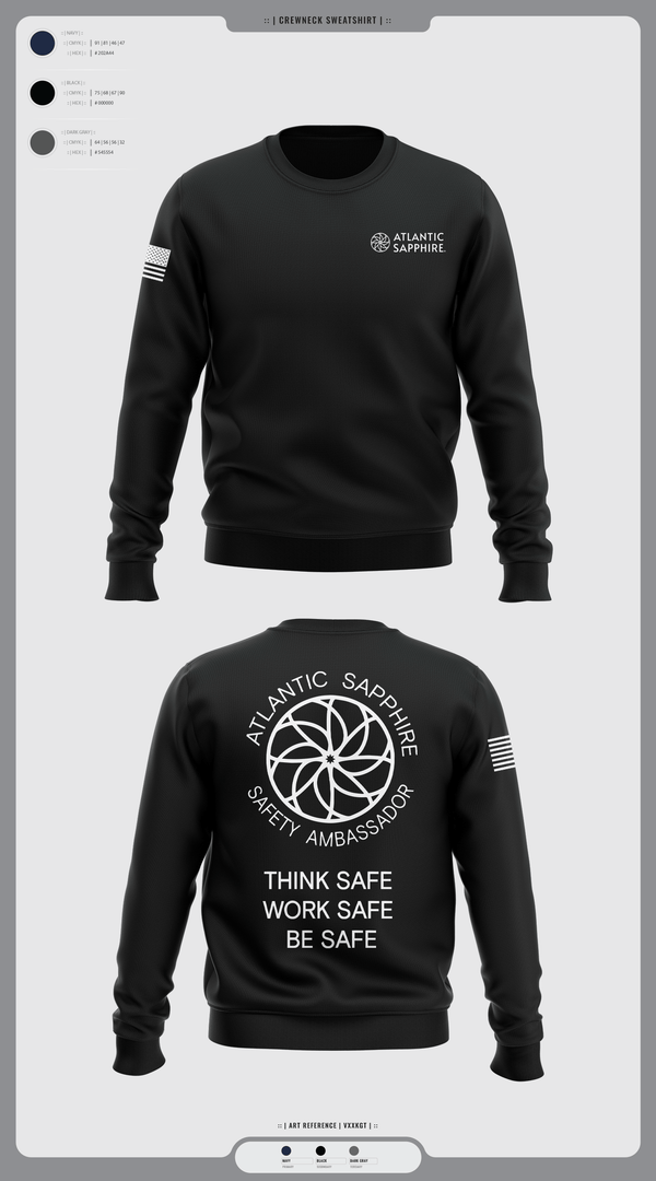 Crew Neck Sweatshirt, LinVille, Navy, Teamtime, Team time, sublimation, custom sports apparel, team uniforms, spirit wear, spiritwear, sports uniforms, custom shirts, team store, custom team store, fundraiser sports, apparel fundraiser