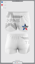 Georgetown Texans 15464377 Women's Shorts - 3