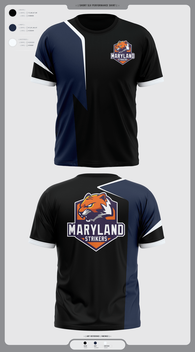 Maryland Strikers 51153203 Short Sleeve Performance Shirt - 1
