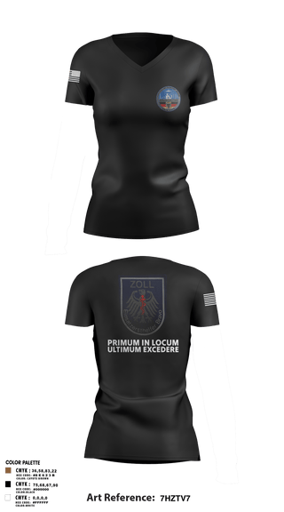 Womens Short Sleeve Vneck Shirt, Bravo Medics Zoll, Police, Teamtime, Team time, sublimation, custom sports apparel, team uniforms, spirit wear, spiritwear, sports uniforms, custom shirts, team store, custom team store, fundraiser sports, apparel fundraiser