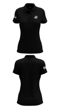 vWyandotte High School Bowling 95390807 Women's Short Sleeve Performance Polo  - 36