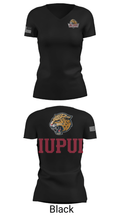 University-Purdue University Track 77238438 Women's Short Sleeve V-neck Shirt - 14