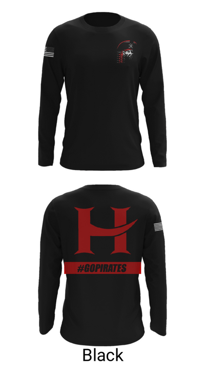 Hart High School Volleyball 58009520 Long Sleeve Performance Shirt - 26