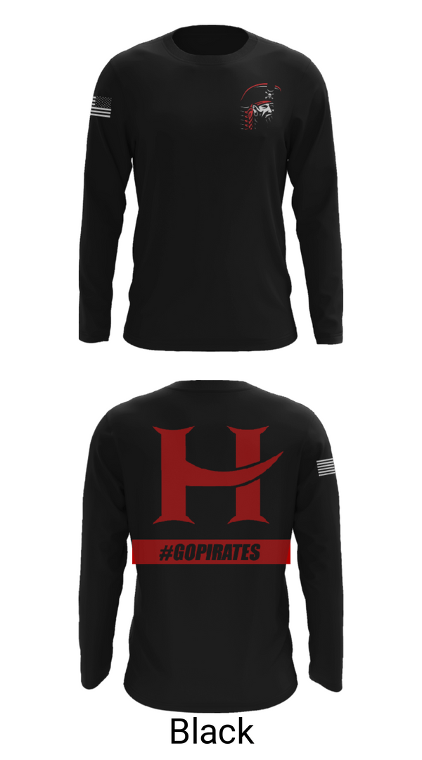 Long Sleeve Performance Shirt, Hart High School Volleyball, Women's Volleyball, Teamtime, Team time, sublimation, custom sports apparel, team uniforms, spirit wear, spiritwear, sports uniforms, custom shirts, team store, custom team store, fundraiser sports, apparel fundraiser
