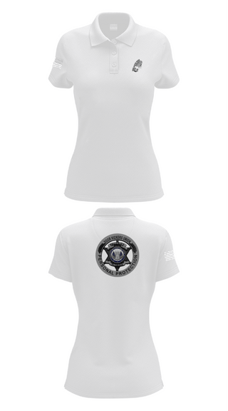 Womens Short Sleeve Performance Polo, DKU Protection, , Teamtime, Team time, sublimation, custom sports apparel, team uniforms, spirit wear, spiritwear, sports uniforms, custom shirts, team store, custom team store, fundraiser sports, apparel fundraiser