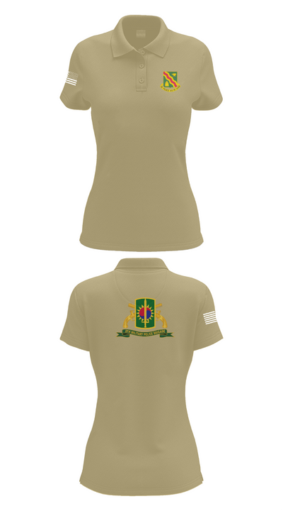 728th MP 18984654 Women's Short Sleeve Performance Polo  - 95