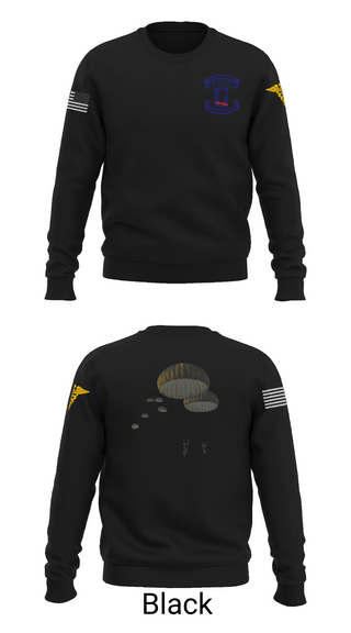 Crew Neck Sweatshirt, 173rd Airborne Division, Army, Teamtime, Team time, sublimation, custom sports apparel, team uniforms, spirit wear, spiritwear, sports uniforms, custom shirts, team store, custom team store, fundraiser sports, apparel fundraiser