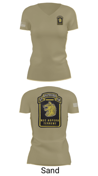 Womens Short Sleeve Vneck Shirt, Wolfhounds, Army, Teamtime, Team time, sublimation, custom sports apparel, team uniforms, spirit wear, spiritwear, sports uniforms, custom shirts, team store, custom team store, fundraiser sports, apparel fundraiser