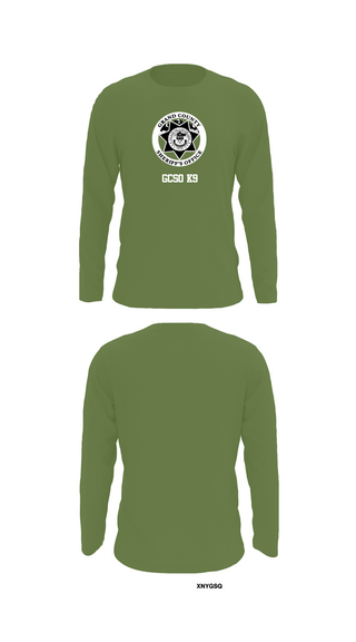 Long Sleeve Performance Shirt, GCSO K9, , Teamtime, Team time, sublimation, custom sports apparel, team uniforms, spirit wear, spiritwear, sports uniforms, custom shirts, team store, custom team store, fundraiser sports, apparel fundraiser