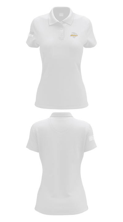 Haynesville High School Basketball 10658963 Women's Short Sleeve Performance Polo  - 17