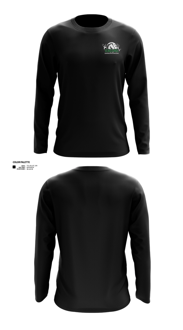 Long Sleeve Performance Shirt, Kinnelon High School Bowling, Bowling, Teamtime, Team time, sublimation, custom sports apparel, team uniforms, spirit wear, spiritwear, sports uniforms, custom shirts, team store, custom team store, fundraiser sports, apparel fundraiser