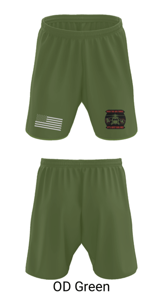 Athletic Shorts With Pockets, 24-922, Army, Teamtime, Team time, sublimation, custom sports apparel, team uniforms, spirit wear, spiritwear, sports uniforms, custom shirts, team store, custom team store, fundraiser sports, apparel fundraiser