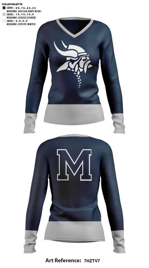 Womens Long Sleeve Vneck Shirt, Marysville High School Cheer, Cheer, Teamtime, Team time, sublimation, custom sports apparel, team uniforms, spirit wear, spiritwear, sports uniforms, custom shirts, team store, custom team store, fundraiser sports, apparel fundraiser