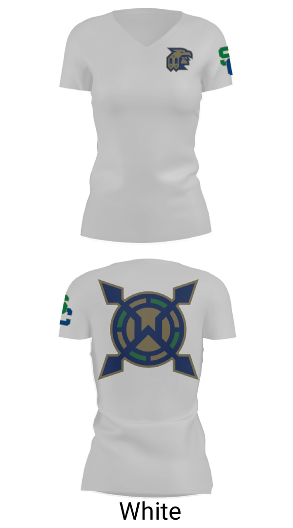 Womens Short Sleeve Vneck Shirt, Snow Canyon High School Band, Spirit Store, Teamtime, Team time, sublimation, custom sports apparel, team uniforms, spirit wear, spiritwear, sports uniforms, custom shirts, team store, custom team store, fundraiser sports, apparel fundraiser