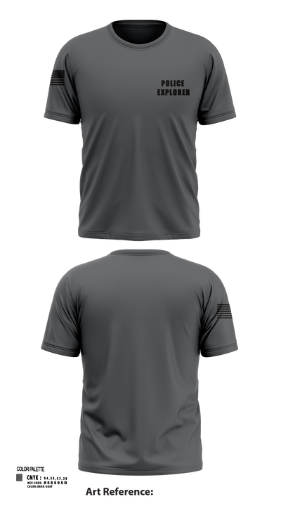 Police Explorer 83443947 Short Sleeve Performance Shirt - 116