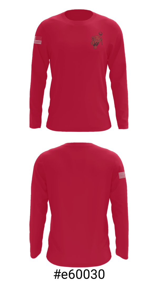 Long Sleeve Performance Shirt, Coquille Red Devils, Softball, Teamtime, Team time, sublimation, custom sports apparel, team uniforms, spirit wear, spiritwear, sports uniforms, custom shirts, team store, custom team store, fundraiser sports, apparel fundraiser
