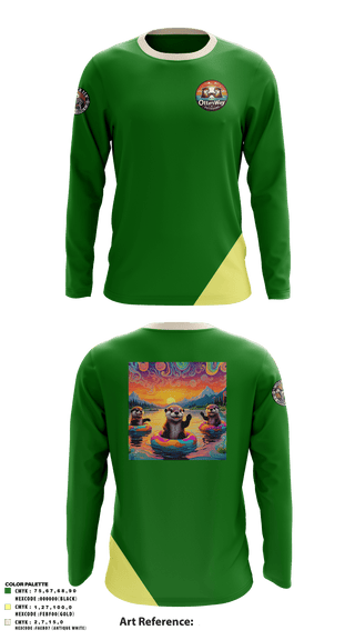 Long Sleeve Performance Shirt, Otters Way Outdoors, , Teamtime, Team time, sublimation, custom sports apparel, team uniforms, spirit wear, spiritwear, sports uniforms, custom shirts, team store, custom team store, fundraiser sports, apparel fundraiser