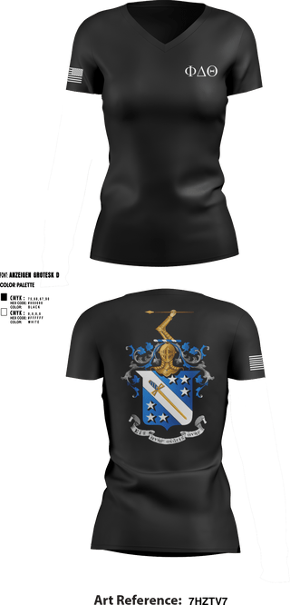 Women's Short Sleeve Vneck Shirt, Phi Delta Theta, Army, Teamtime, Team time, sublimation, custom sports apparel, team uniforms, spirit wear, spiritwear, sports uniforms, custom shirts, team store, custom team store, fundraiser sports, apparel fundraiser