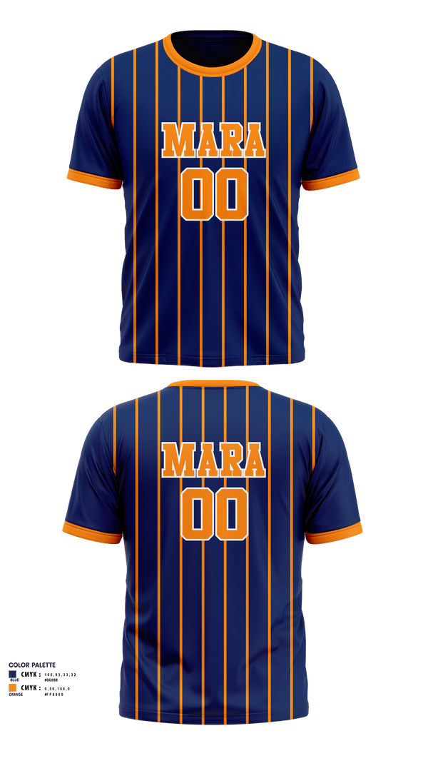 Mara Basketball Short Sleeve Performance Shirt - 1