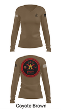 DSAC-23 86837369 Women's Long Sleeve V-neck Shirt -1 17