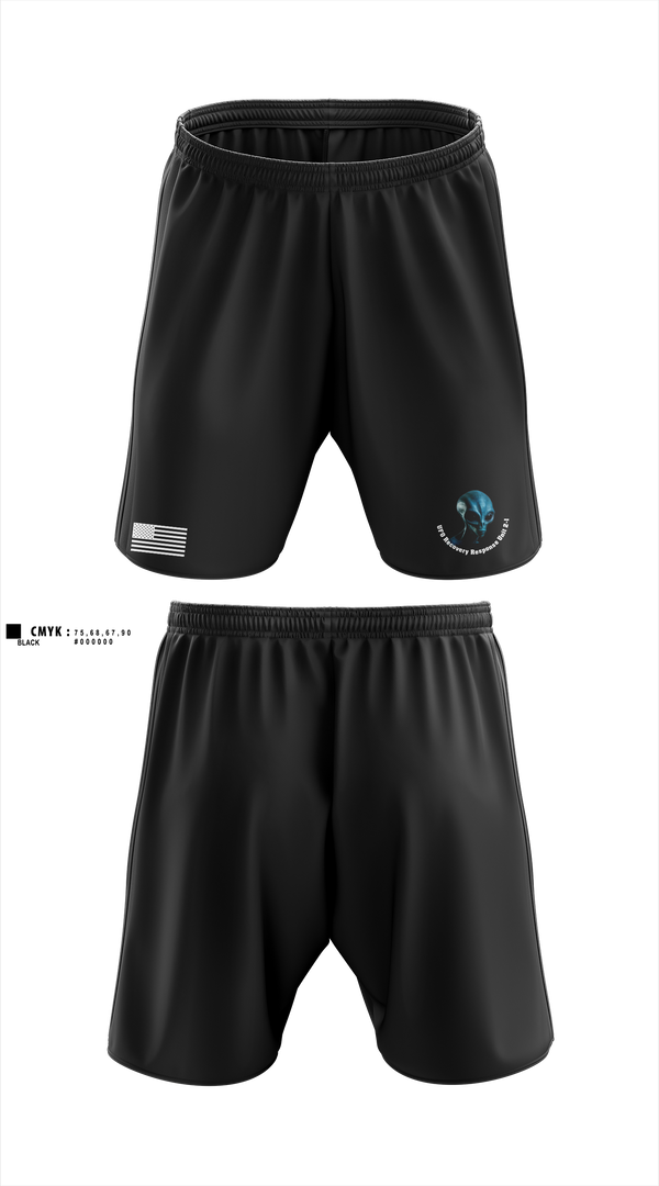 Athletic Shorts With Pockets, UFO Recovery Response Unit  2-1, , Teamtime, Team time, sublimation, custom sports apparel, team uniforms, spirit wear, spiritwear, sports uniforms, custom shirts, team store, custom team store, fundraiser sports, apparel fundraiser