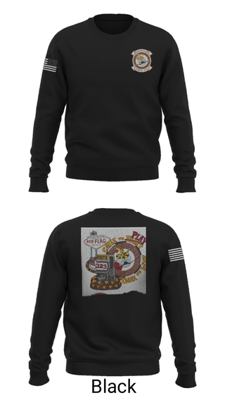 Crew Neck Sweatshirt, VMFA-323, Marines, Teamtime, Team time, sublimation, custom sports apparel, team uniforms, spirit wear, spiritwear, sports uniforms, custom shirts, team store, custom team store, fundraiser sports, apparel fundraiser